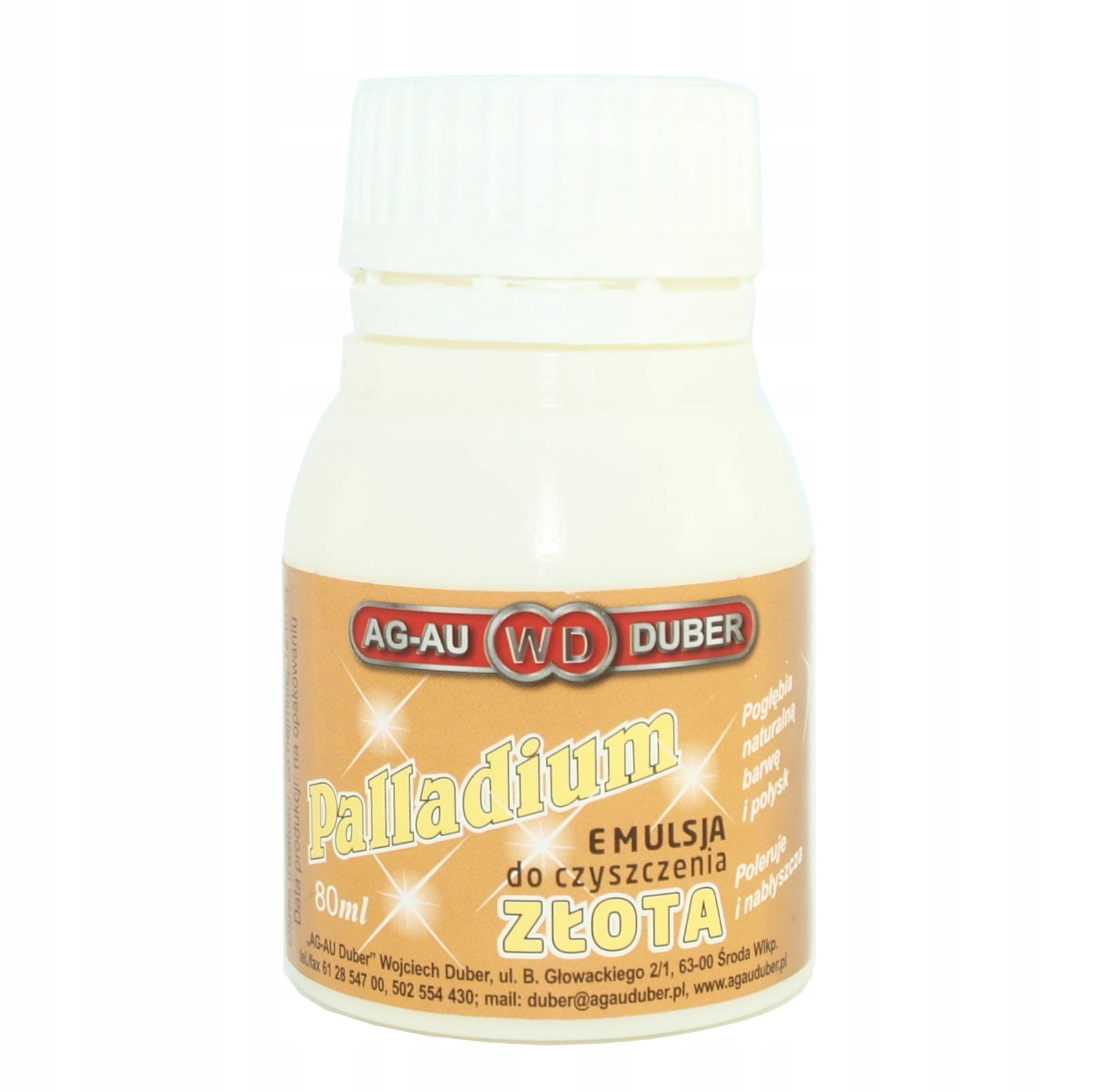 

Palladium Emulsja Do Czyszczenia Złota 80ML