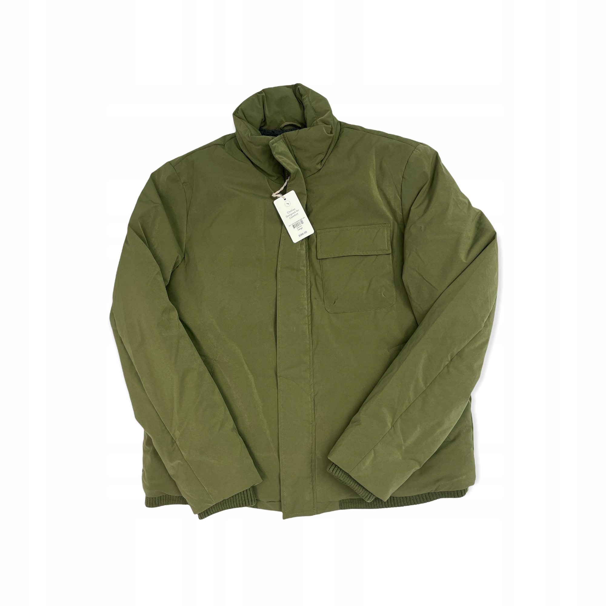 Teplá pánská bunda khaki Up West L