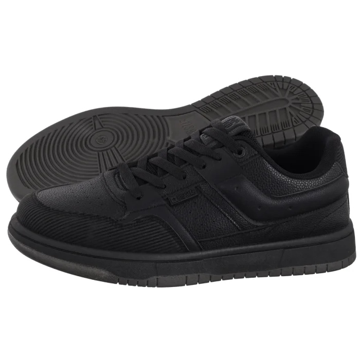 Polobotky Pánské tenisky Big Star černé SS174005 Black