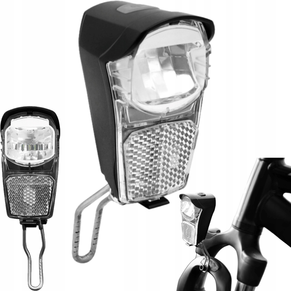 

Lampka z odblaskiem mocowania na widelec 1W 20 Lux