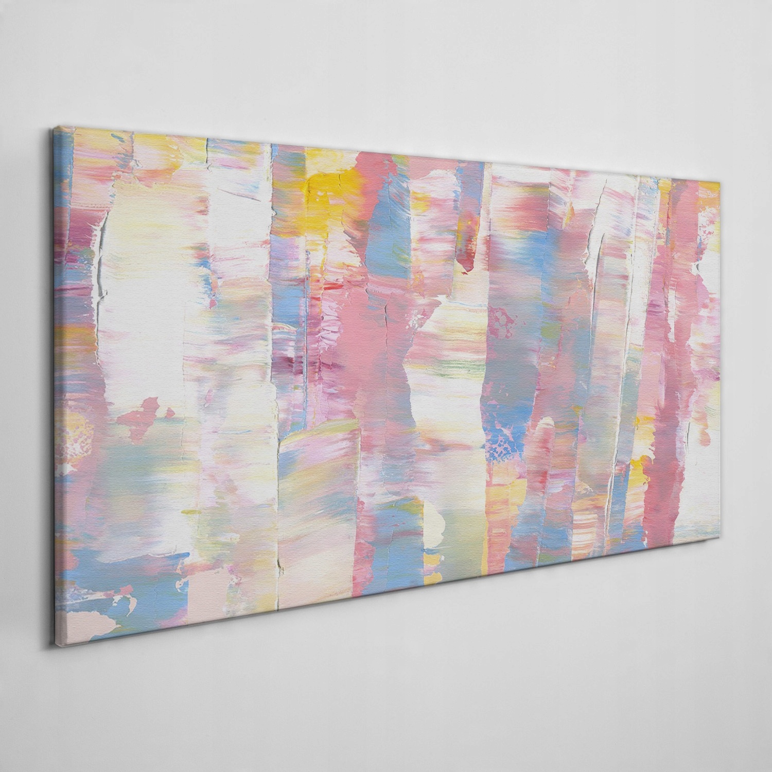 

Obraz na płótnie Pastelowy wzór z farby 140x70 cm