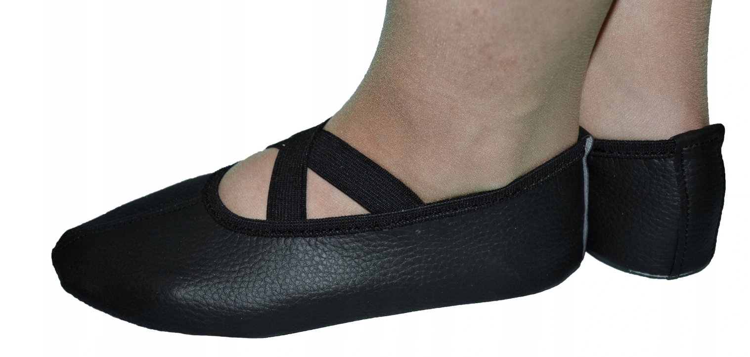 BALETKI BALERINKI TANIEC FITNESS RYTMIKA 33 CZARNE Marka Inna marka