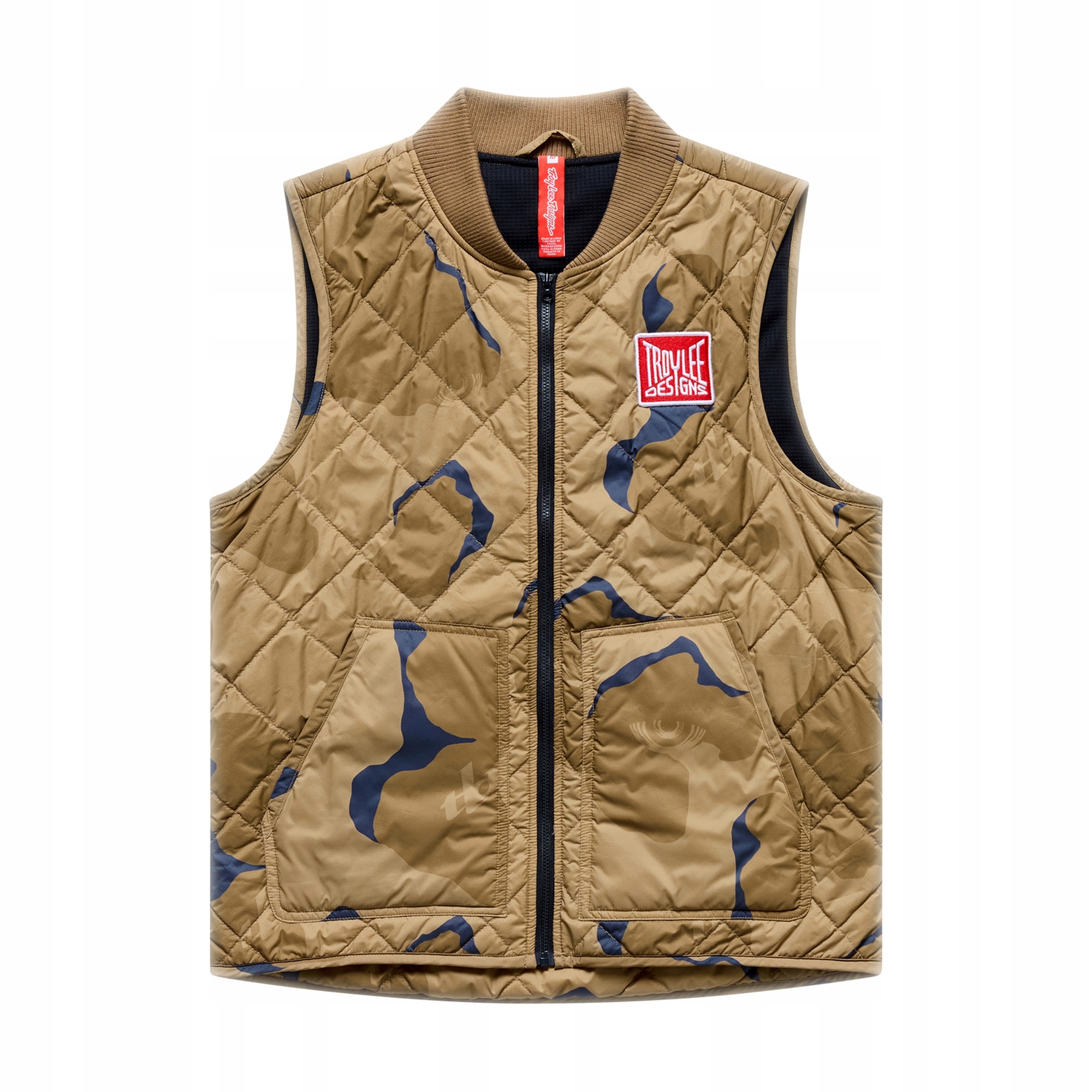 Troy Lee Designs Tld Pánská Vesta Ruckus Ride Vest Flow Camo Sienna (871027