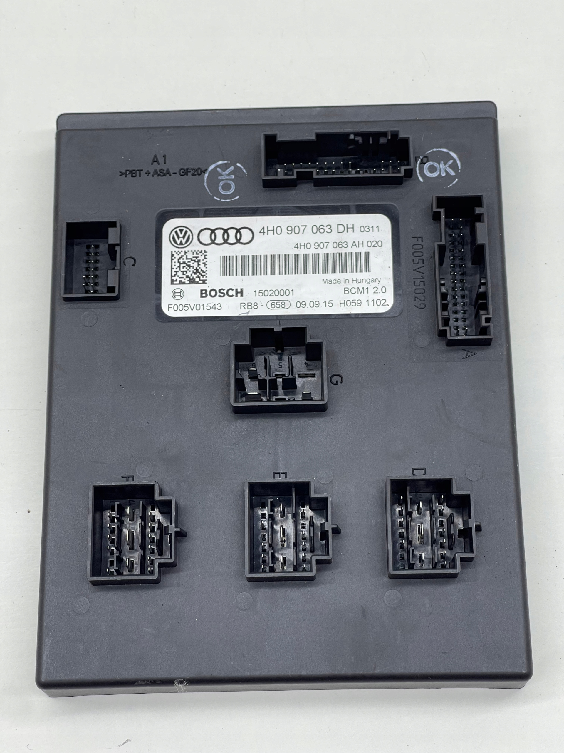 AUDI A7 A6 C7 module control unit komfortu BCM 1 2.0 SPRAWNY LEGALNY!