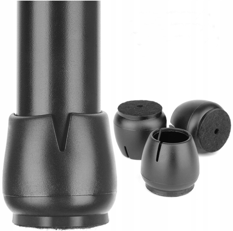 

Nakładki z Filcem Na Nogi Krzesła 12-16mm 4szt
