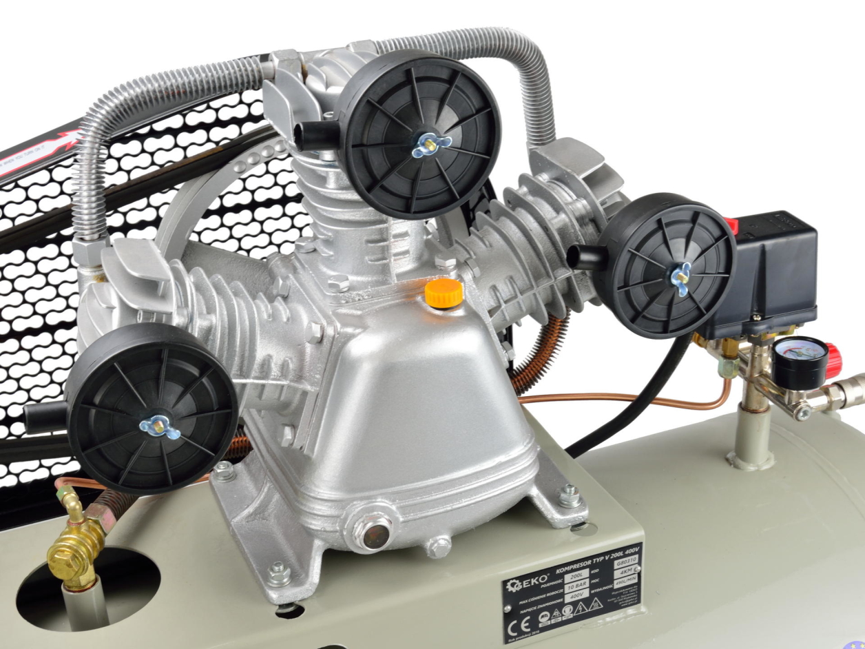 Kompresor typ V 200L 400V Marka Geko