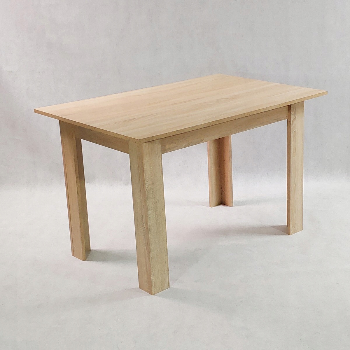 Zestaw stół Modern 120 sonoma 6 czarnych krzeseł Liczba krzeseł w zestawie 6