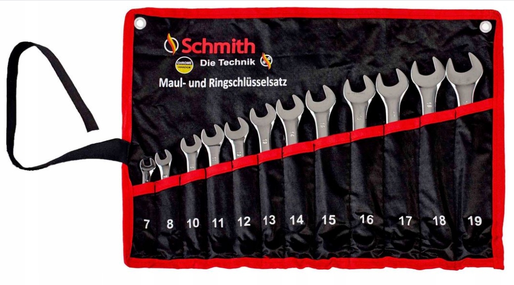 

Schmith Zestaw Klucze Płasko Oczkowe 12szt. 6-22mm