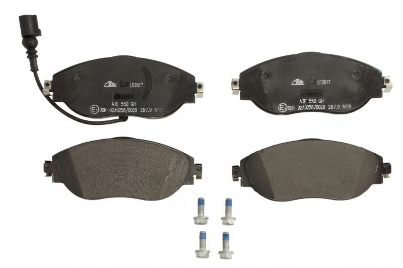 Klocki hamulc. ceramiczne przód ATE 13.0470-2617.2