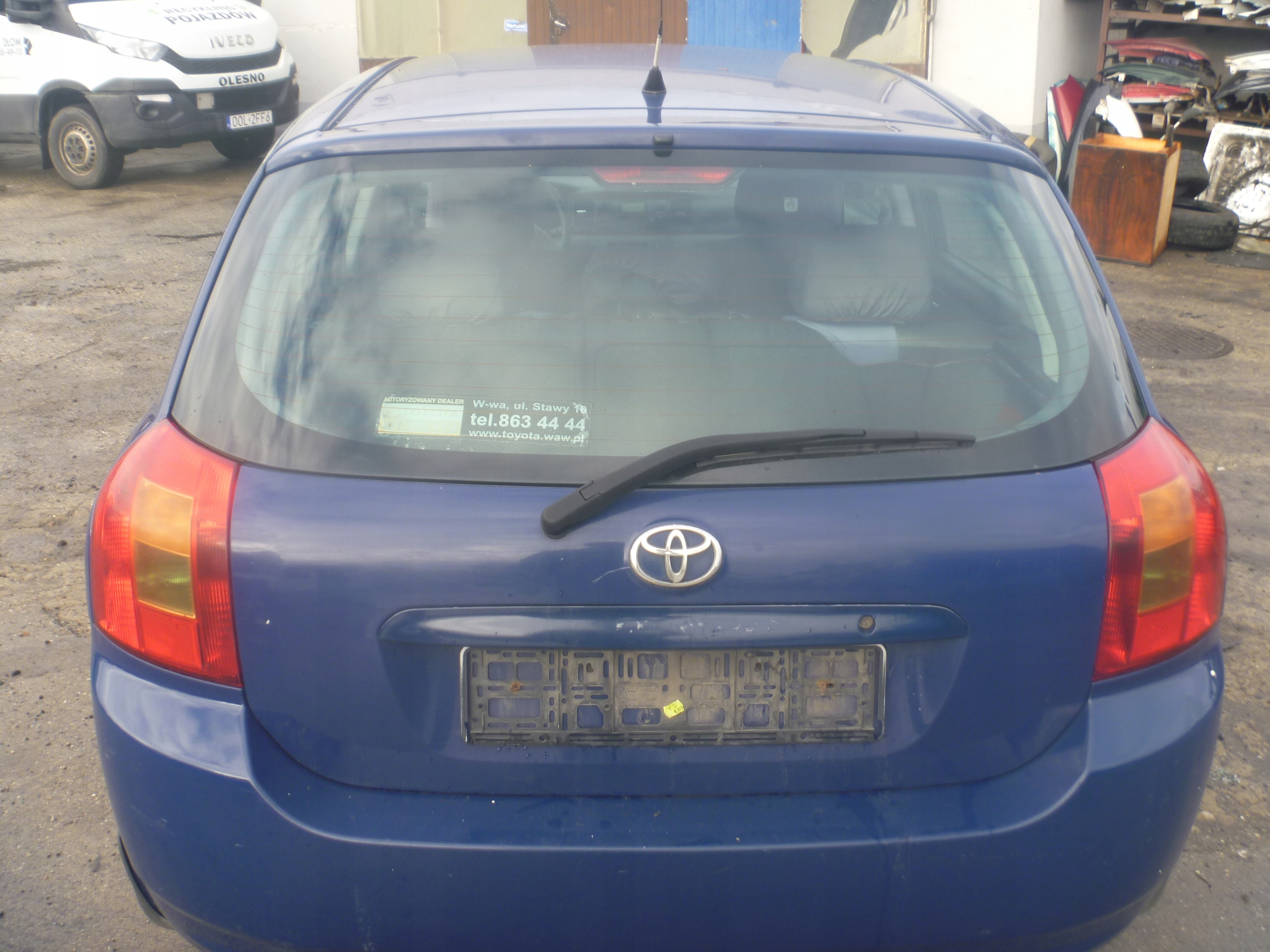 TOYOTA COROLLA E12 KLAPA TYLNA 8Q4