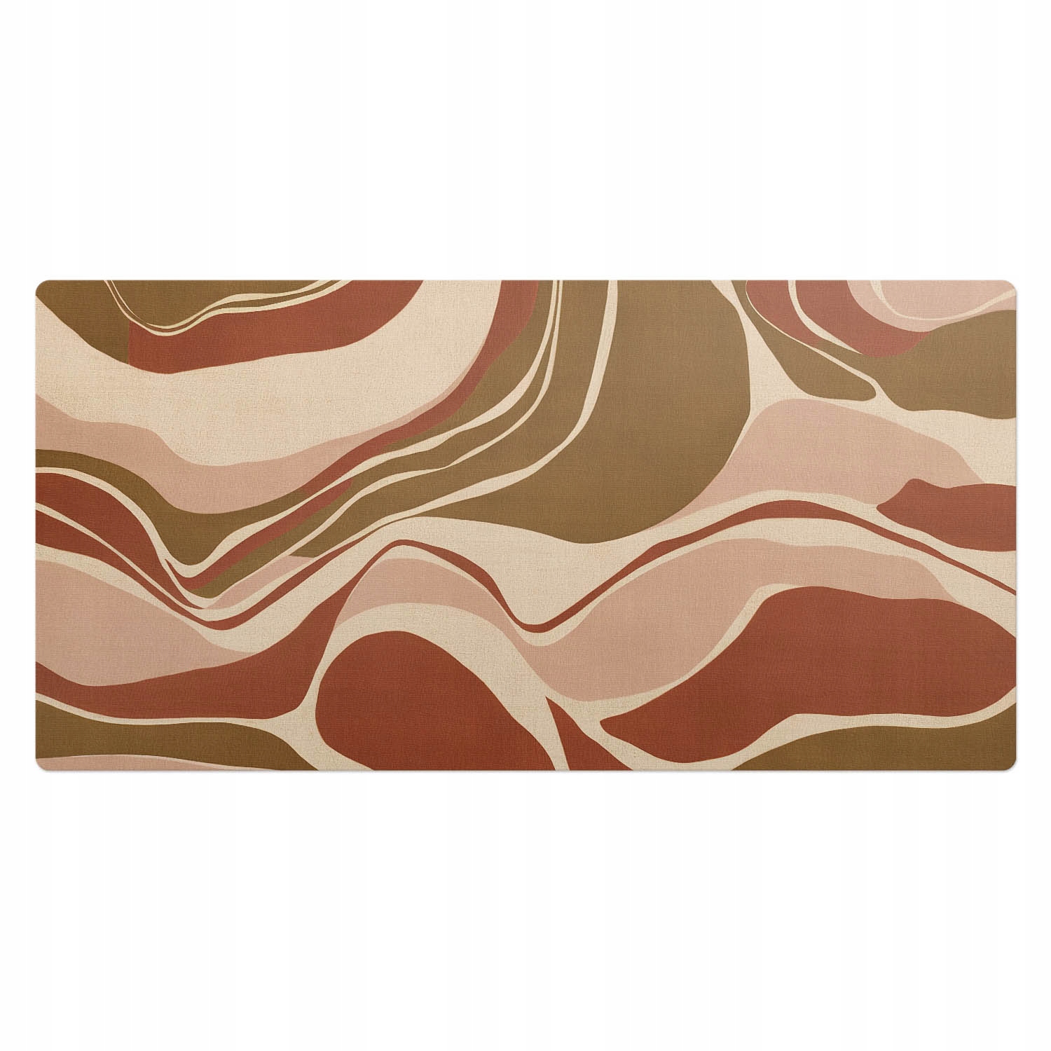 Herní podložka pod myš a klávesnici Abstraktní vzor vln 100 x 50 cm