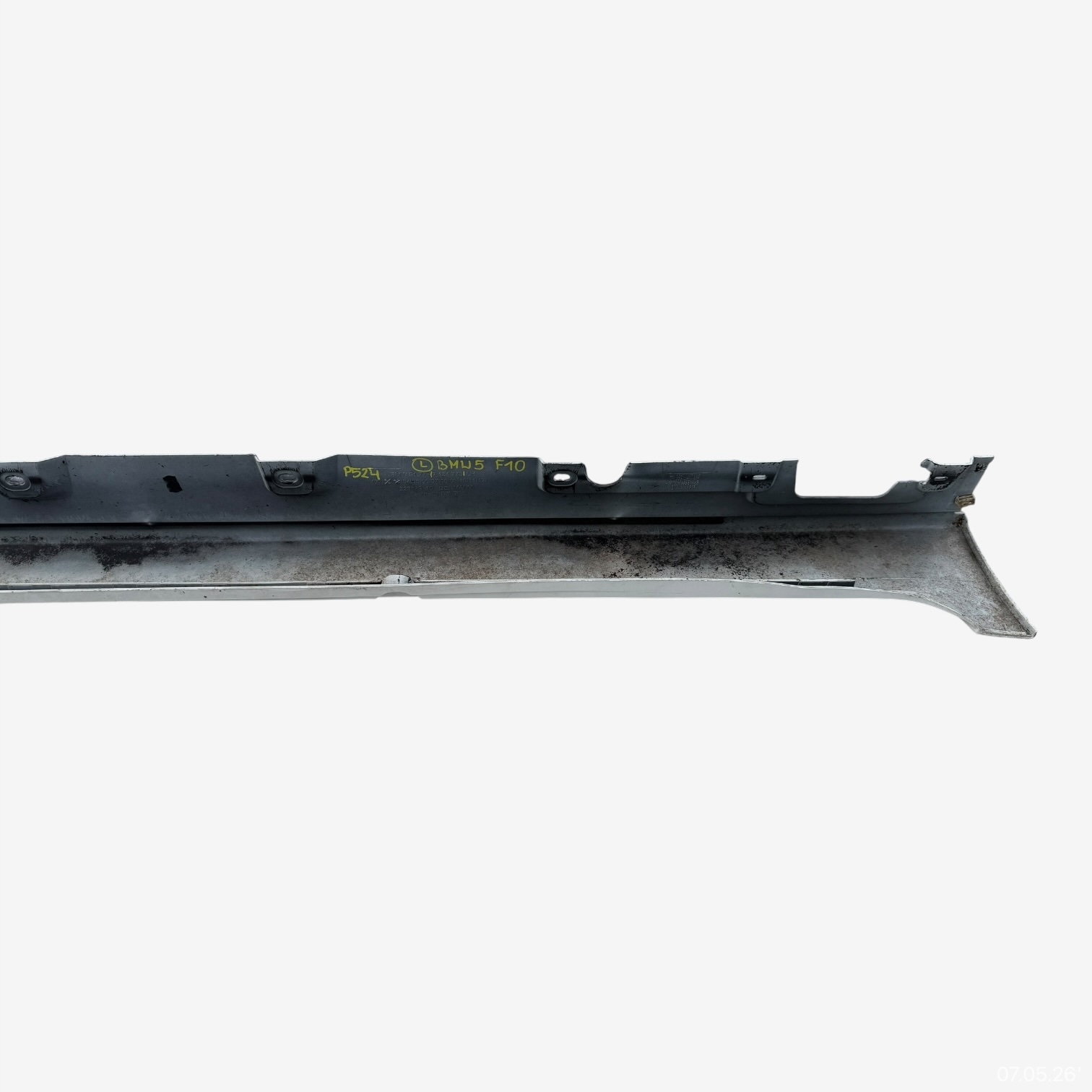 moulding threshold left BMW 5 F10 sedan 7184773