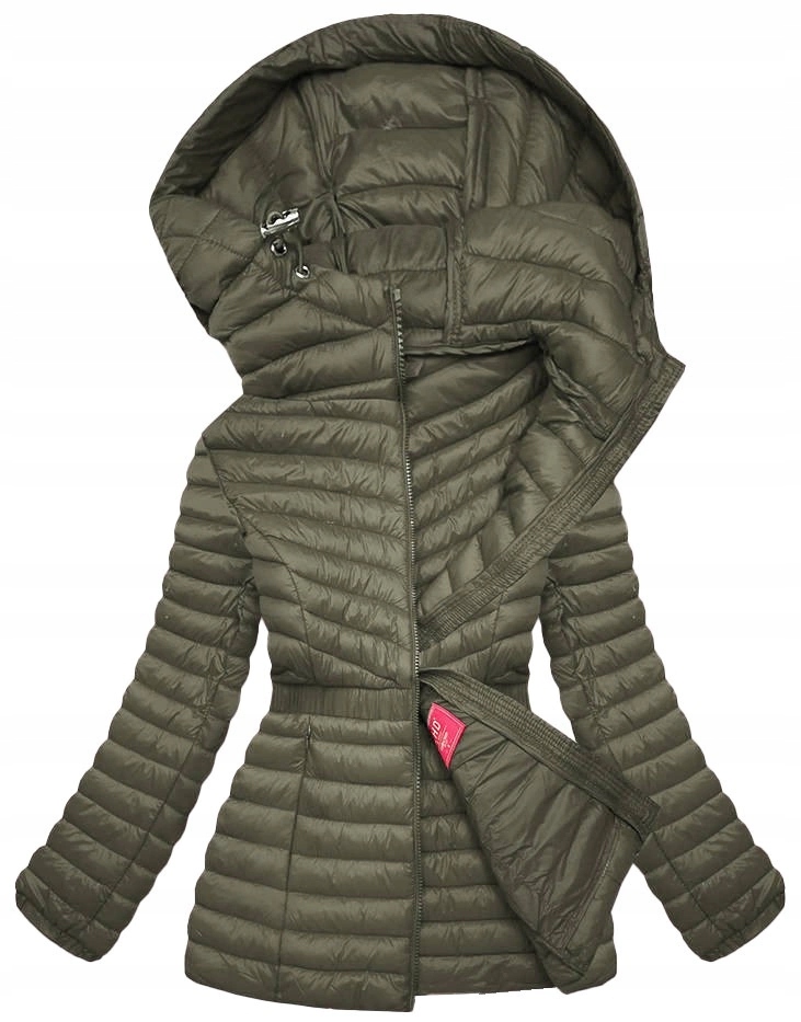 Tenká Bunda S Kapucí GT-212 Khaki S (36)