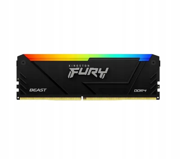 Pamięć Ram do komputera Kingston Fury Beast Rgb DDR4 16GB 3600 CL18