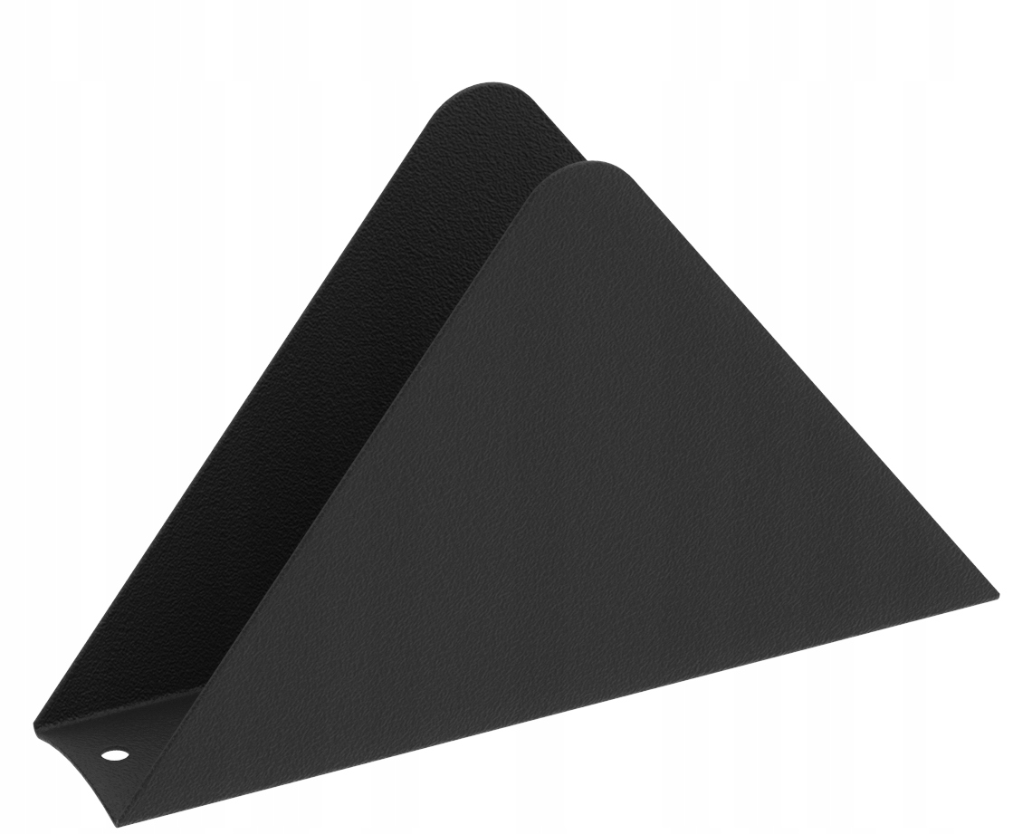 Serwetnik metalowy TRÓJKĄT - tłoczony - szeroki - NIEPOWTARZALNY KSZTAŁT