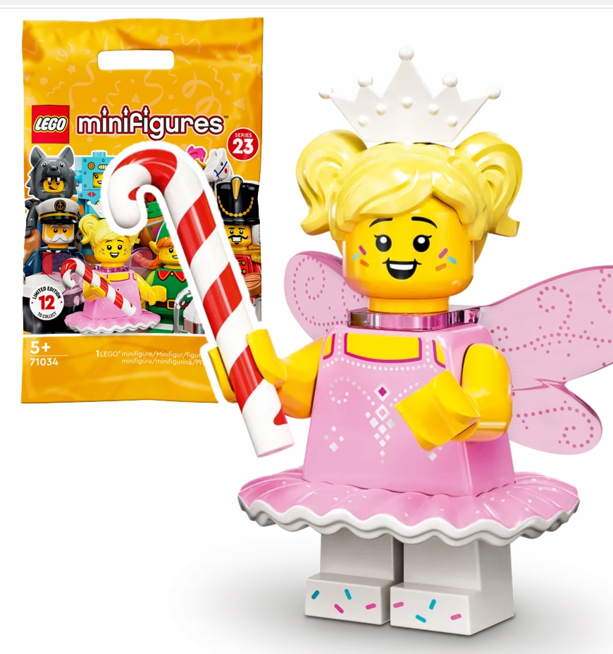 

Lego Minifigures 23, 71034 Wróżka Bez Nacięcia