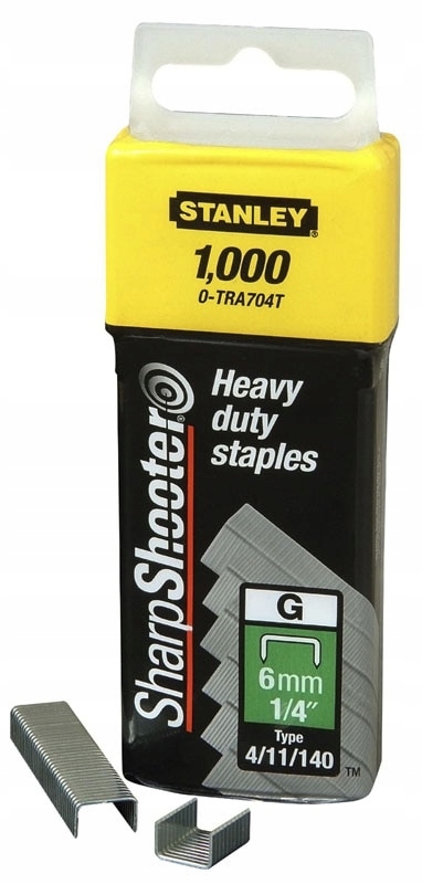 

Stanley Zszywka Typ G 1000SZT 4/11/140MM 1-TRA704T