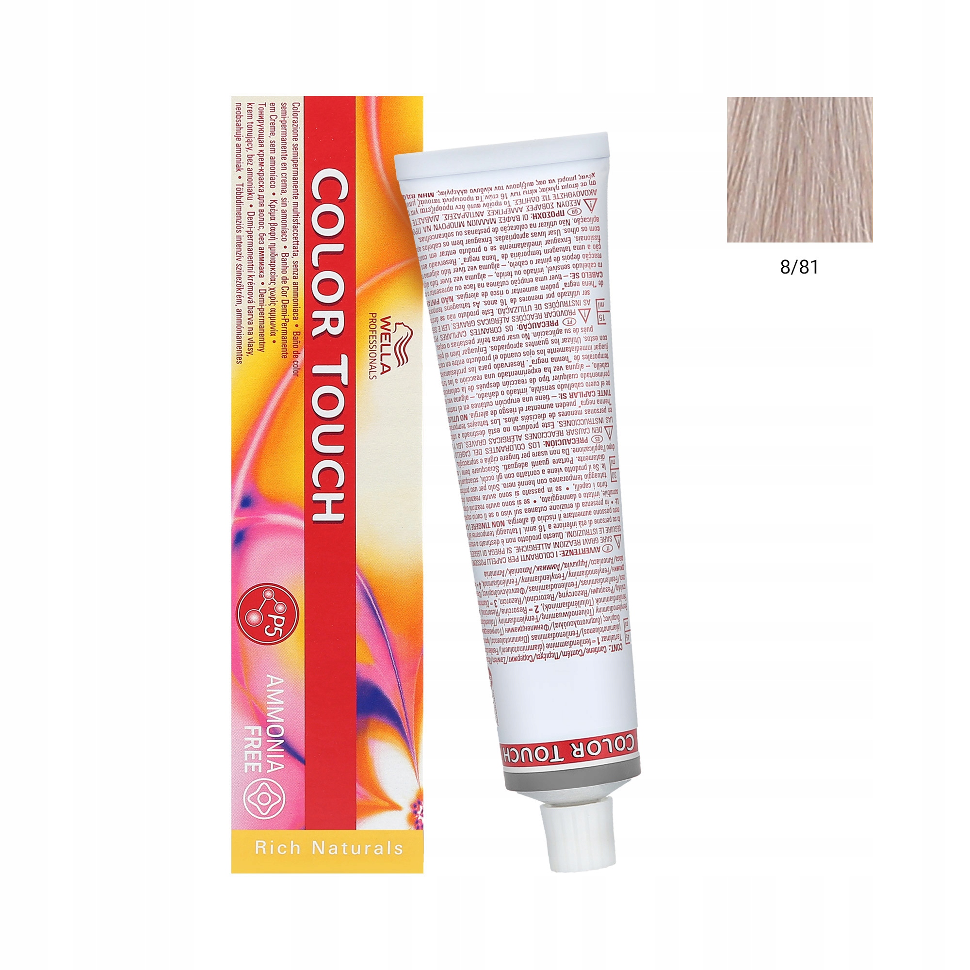 

Wella Color Touch Farba Bez Amoniaku Kolor 8/81