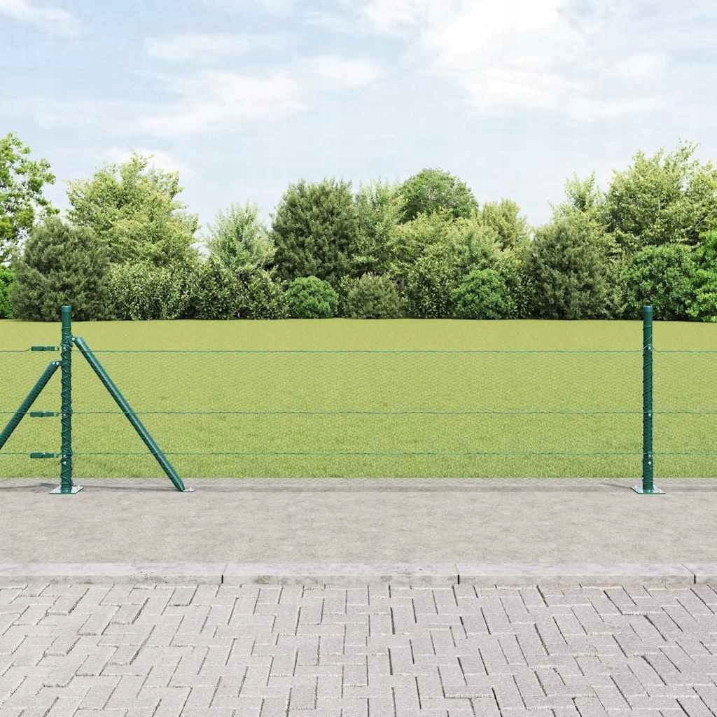 Hexagonální plot Zelený 0,4x100 m Ocel