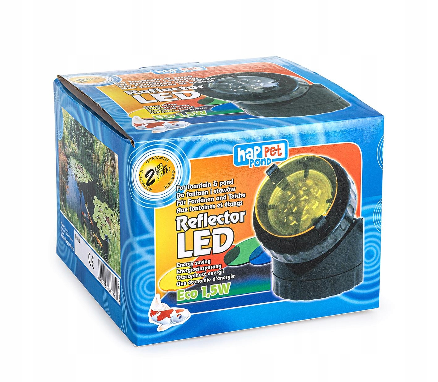 Reflektor LED Happet pojedynczy 1,5W Moc 2 W