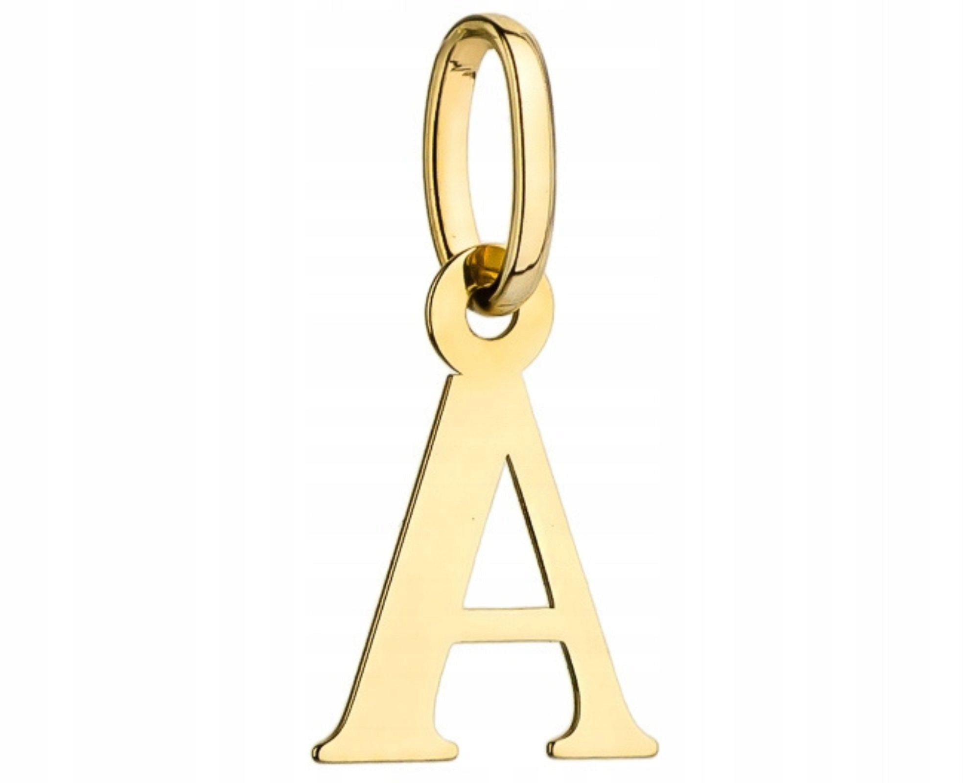 Zlatý přívěsek zlatý přívěsek písmeno A ryzost 585