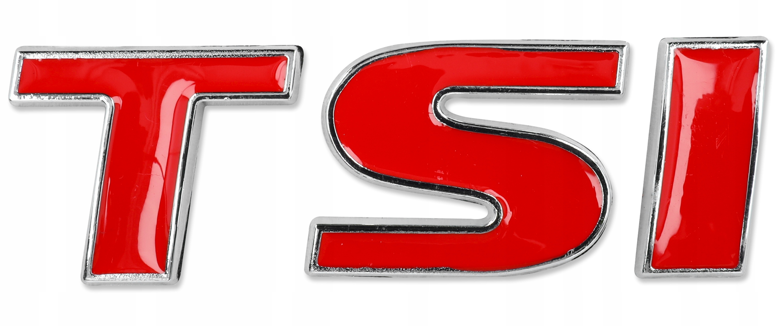 Emblemat samoprzylepny znaczek Volkswagen Tsi 5x1,7 cm