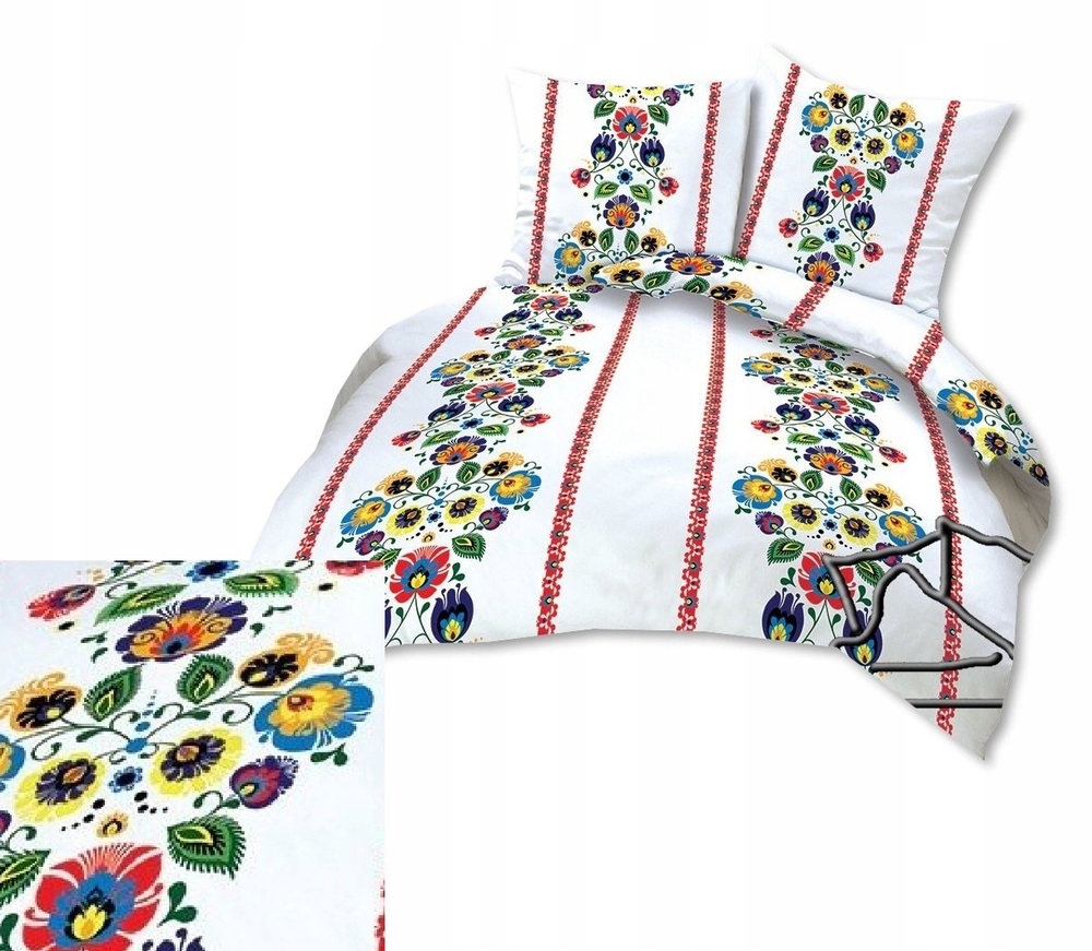 Krepové povlečení 160x200 2x70x80 Bavlna 100% Bielawa Produkt Polský Lov