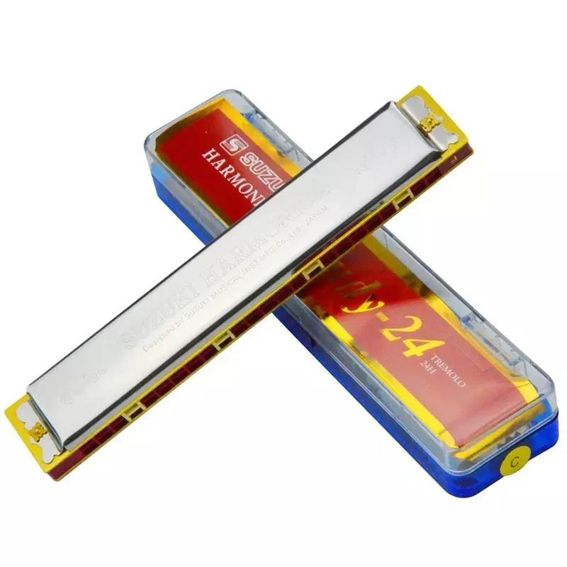 SUZUKI Study-24 Harmonijka ustna tremolo C-dur