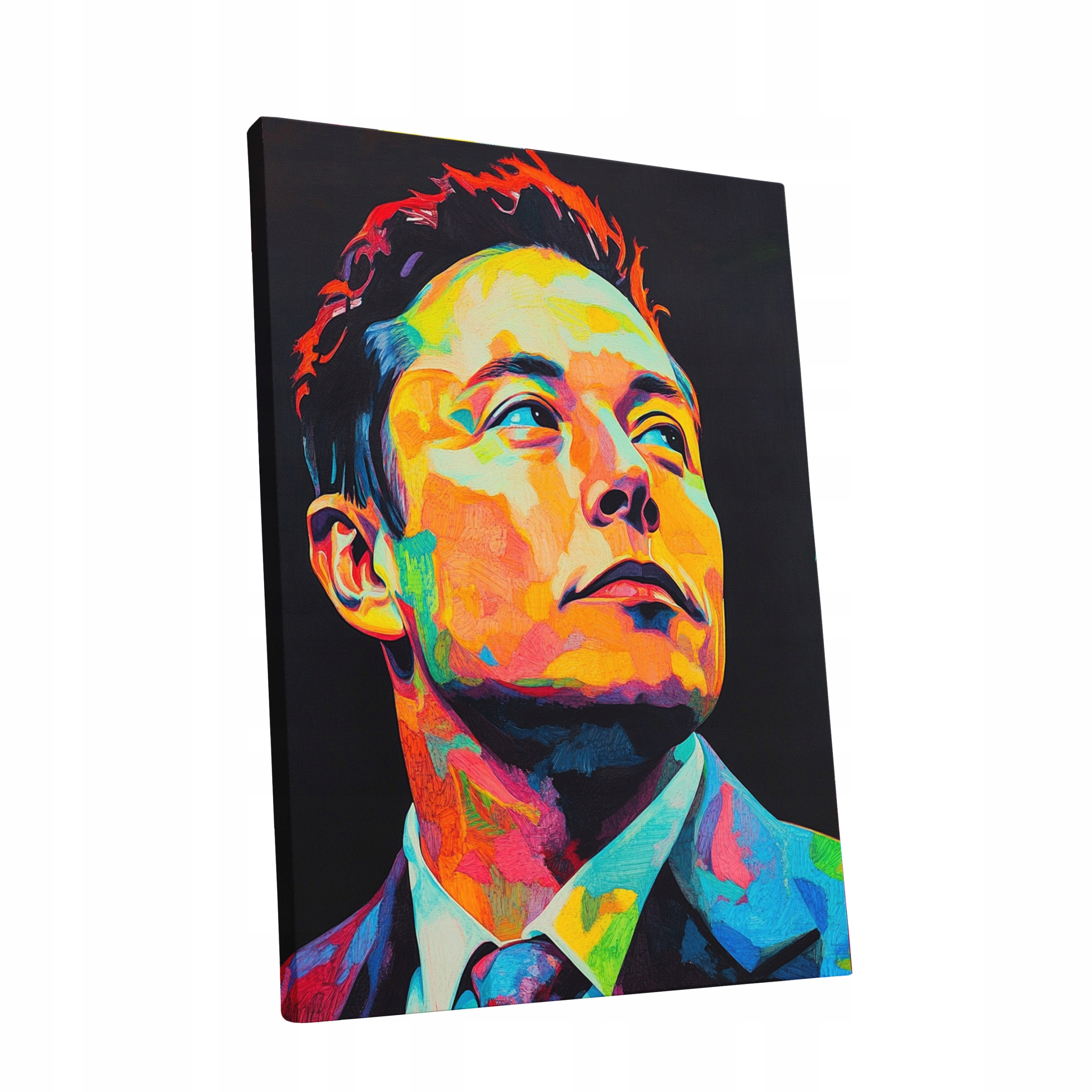 Obraz na plátně Portrét Elon Musk obývacího pokoje Elona Muska dárek 75x100