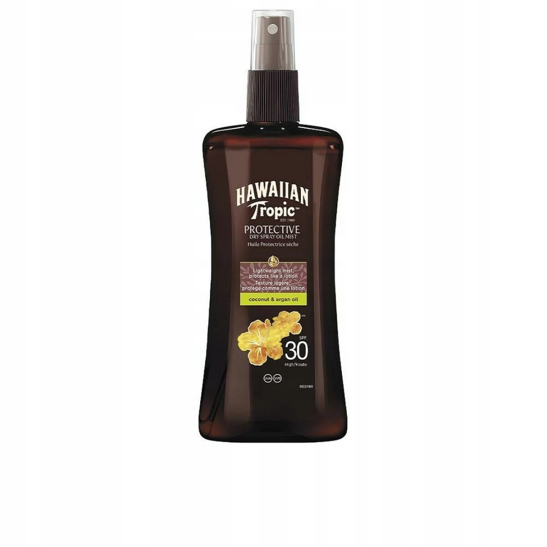 Sluneční olej Hawaiian Tropic Coconut Argan Spf 30 200 ml Kokos A