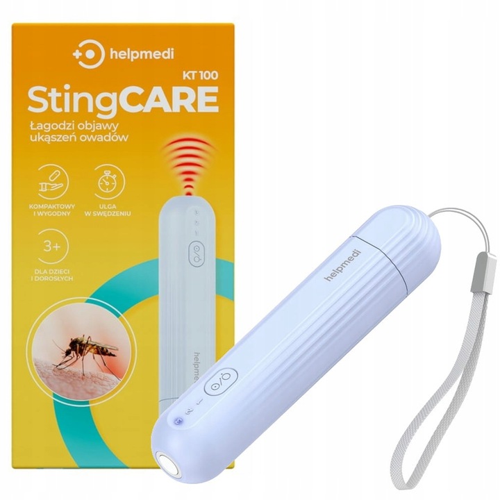 Zařízení pro zmírnění bolesti po bodnutí komárů HelpMedi StingCare
