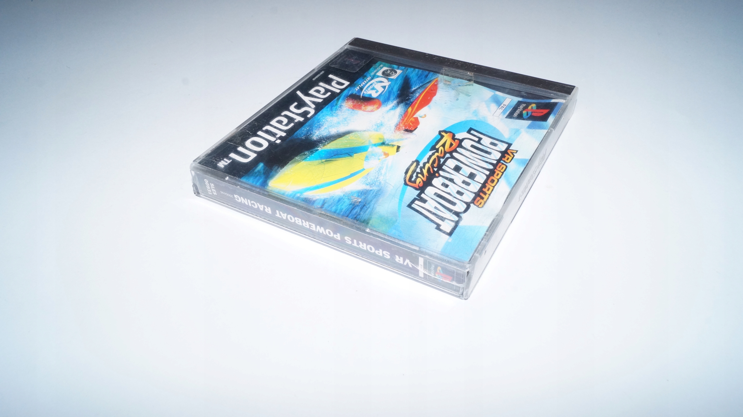 VR SPORTS POWERBOAT RACING PSX PS1 GRA WYŚCIGI Tytuł VR SPORTS POWERBOAT RACING PSX PS1