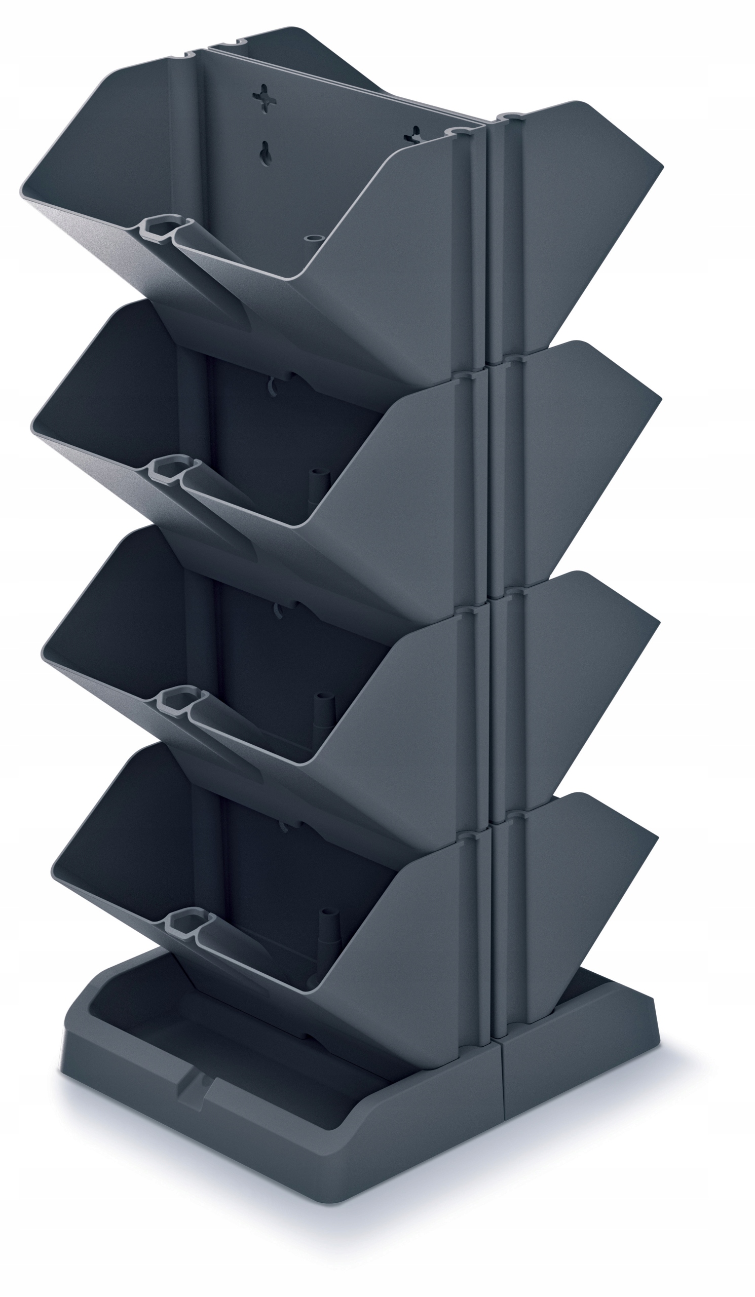 Doniczka Moduł Stojak Kaskada Na Zioła Kwiatki Wiszący Ogród Wertykalny Typ wolnostojący