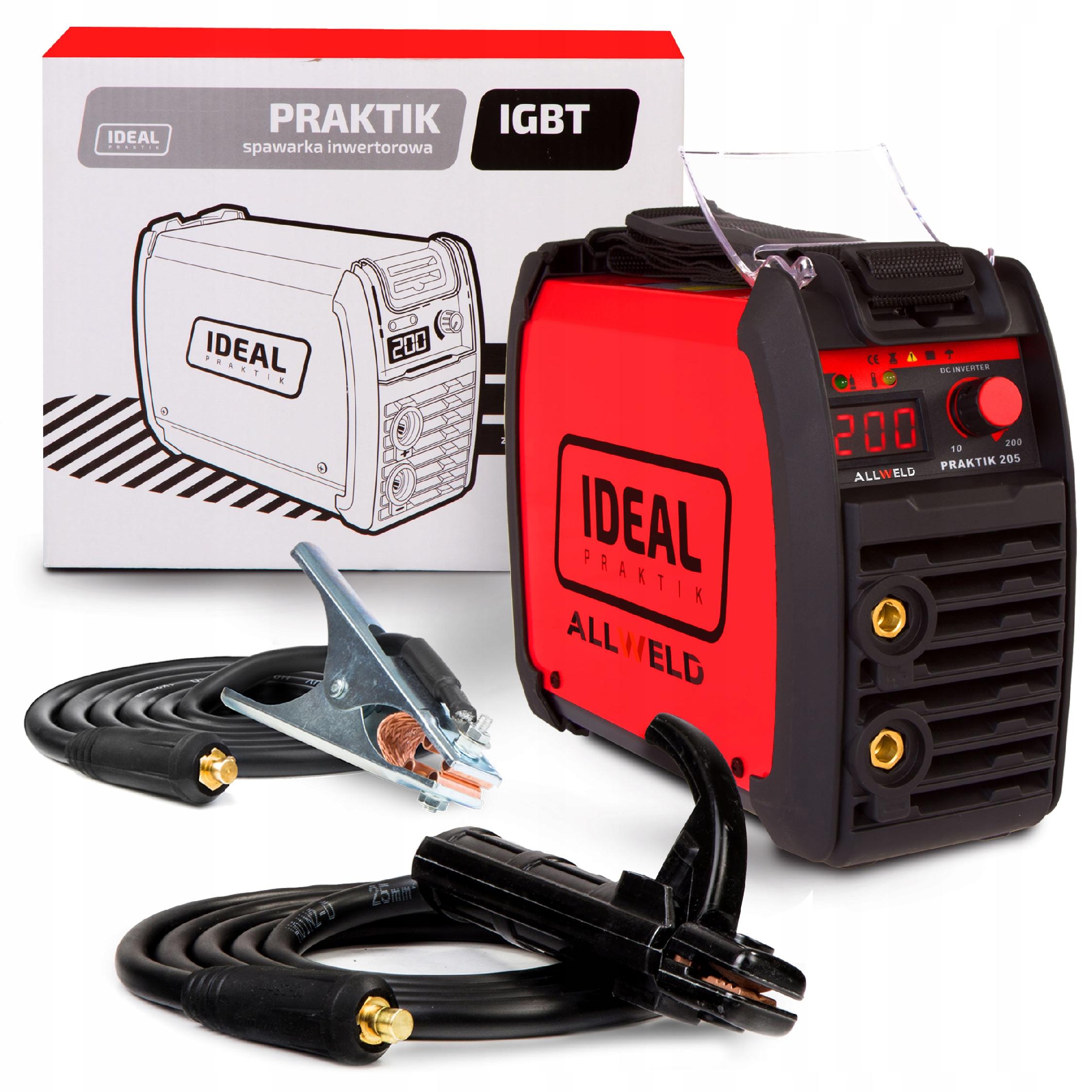 Invertorová Svářečka Ideal Praktik 205D Digital Mma Tig DC 230V 200A Igbt