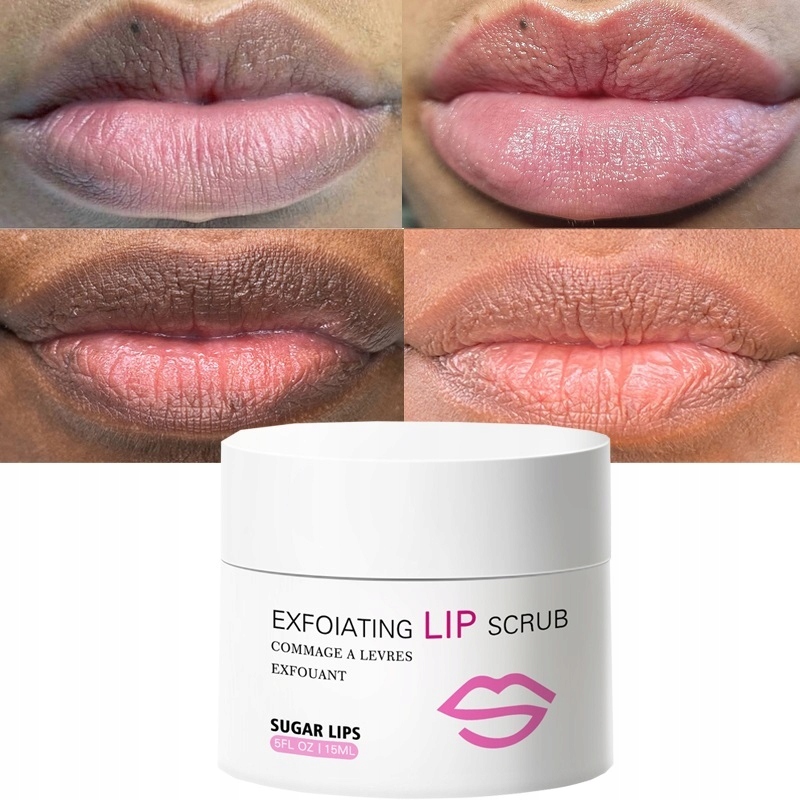 Lip Lightening Scrub Balm Usuwa Matowe Usta