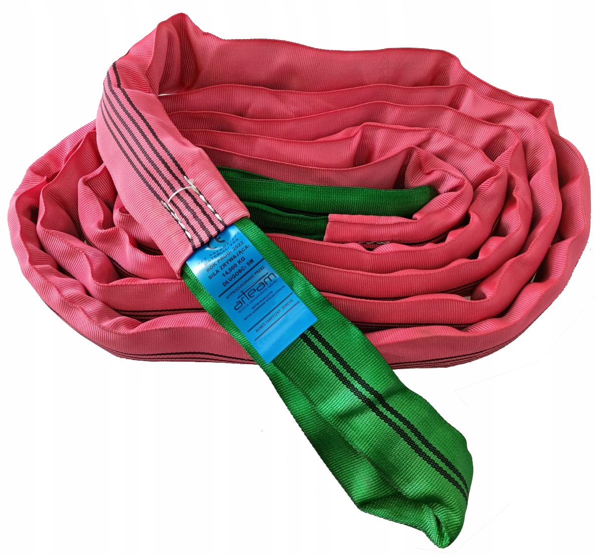 Lehké Tažné Lano Bus Karavan 14T 6M S Atestem!