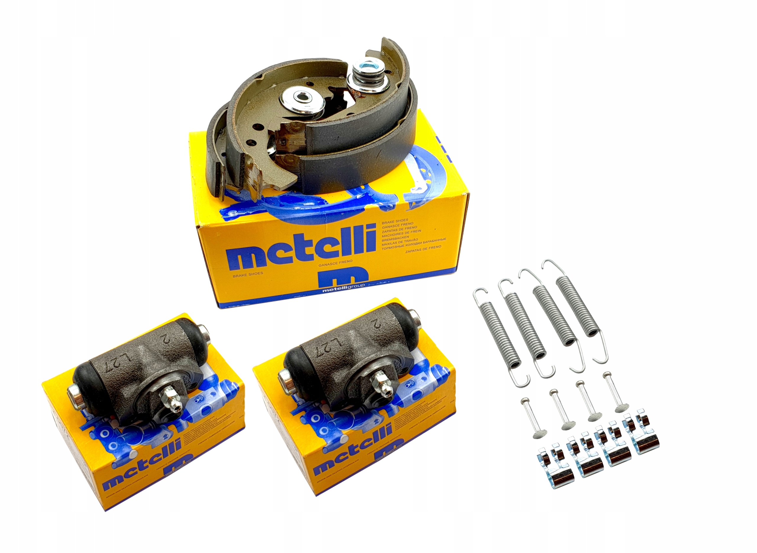 

Zestaw Szczęki Cylinderki Tył Fiat 126P Fl El