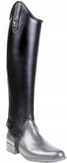 Jezdecké čepice Hippica kožené důstojnické černé XM (40/39)