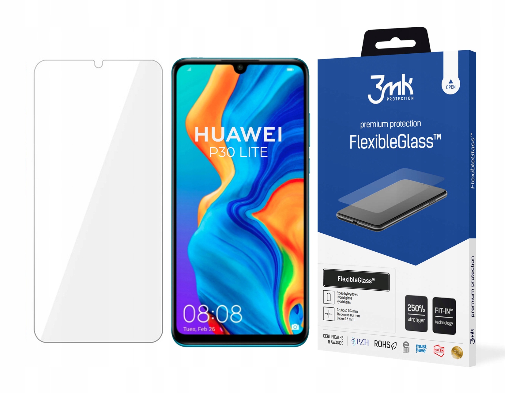 

3mk Szkło FlexibleGlass do Huawei P30 Lite