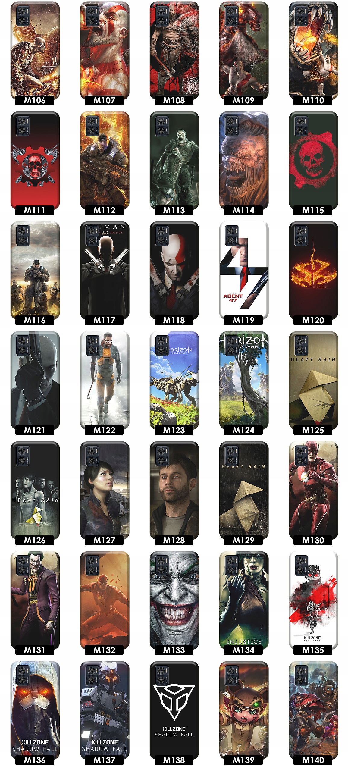 ETUI STYLOWE DO MOTOROLA MOTO E22 E22I WZORY Typ plecki