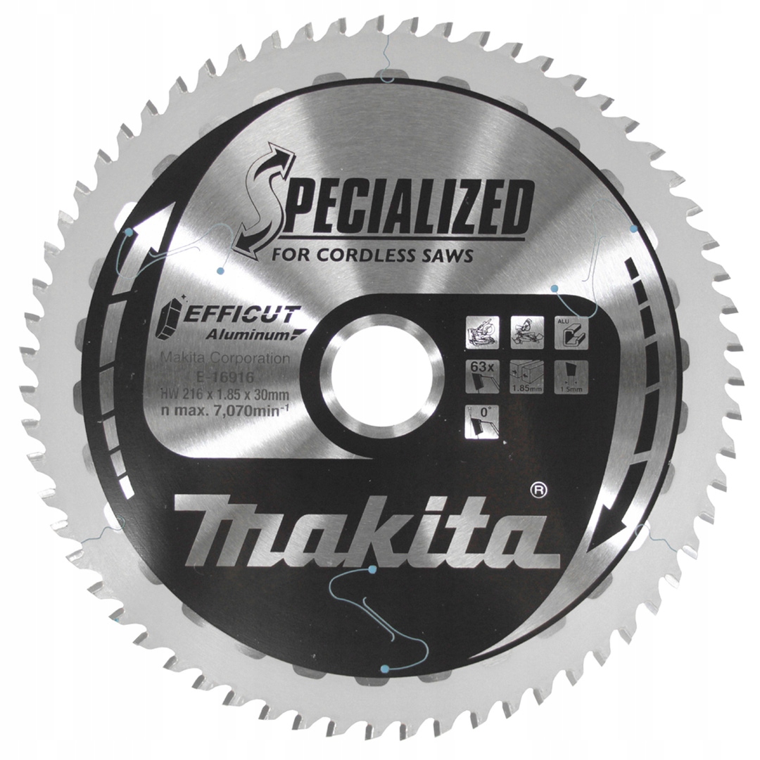 Kotouč 216x30 mm pro hliník widia Makita E-16916