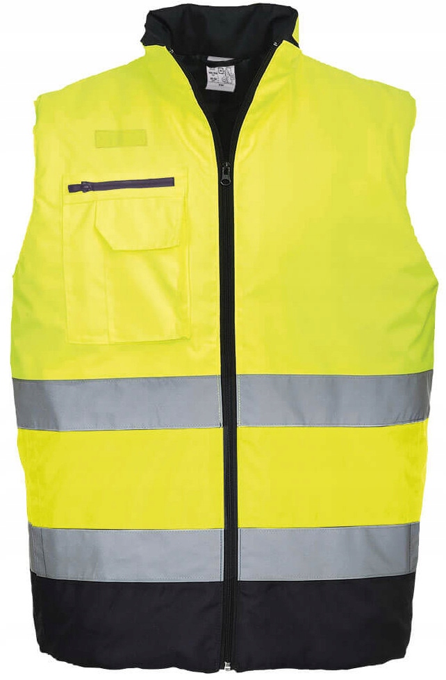 Dvoubarevná oteplovací vesta Portwest S267 Ynr vel. 3XL