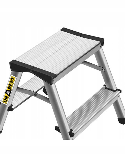 DRABEST DRABINKA DWUSTRONNA 2x2 SCHODKI