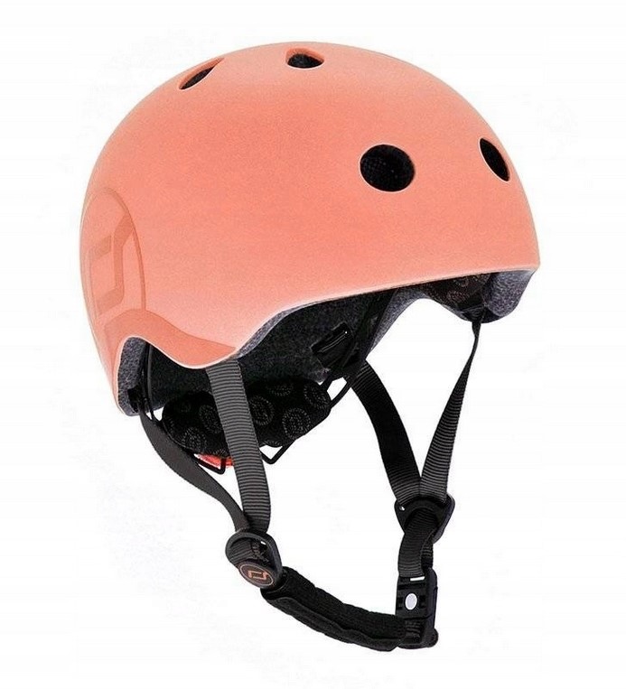 Scootandride Kask S M dla dzieci 3+ Peach