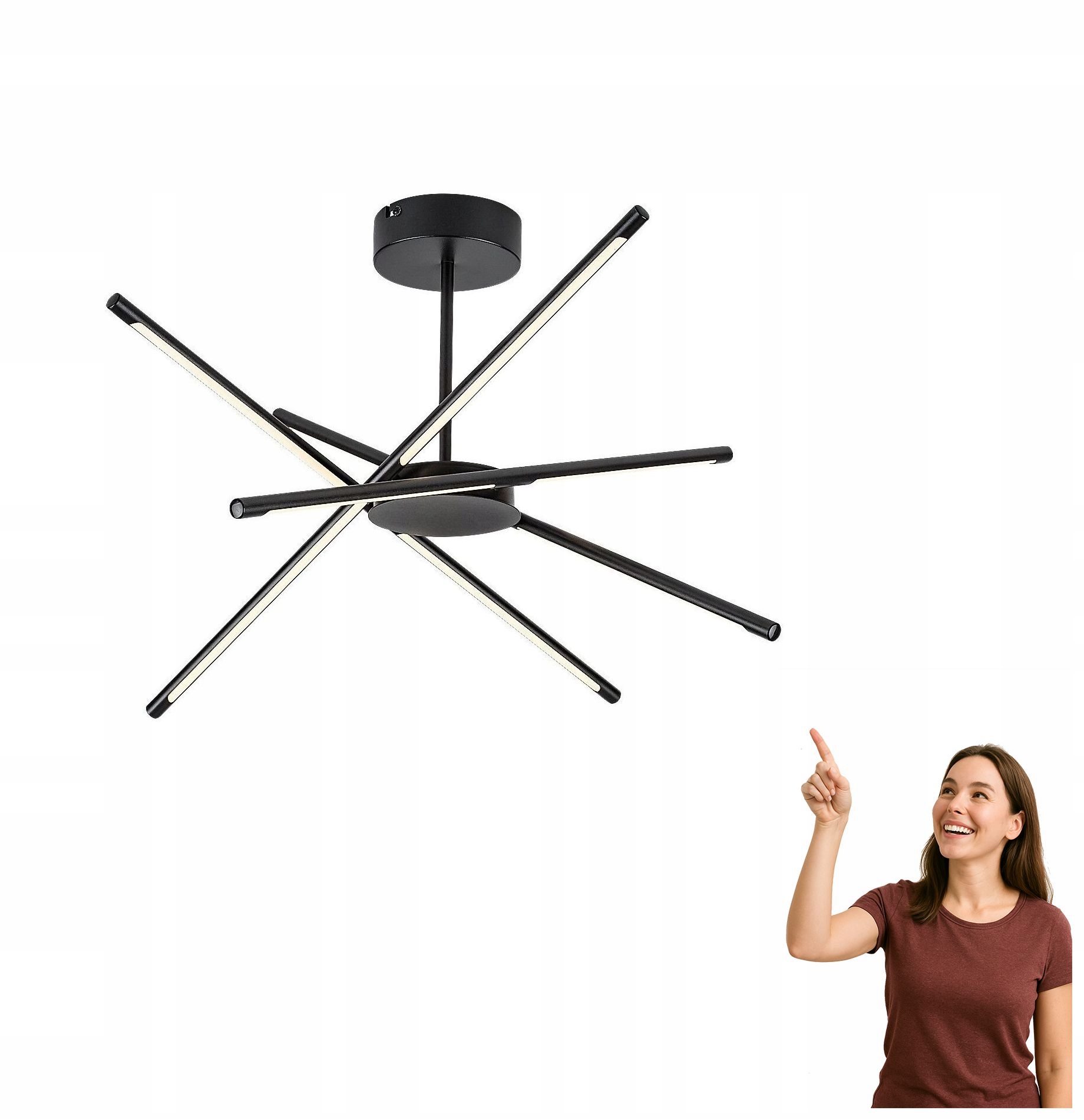 Led stropná lampa 40W HENLI2 71338 Rabalux