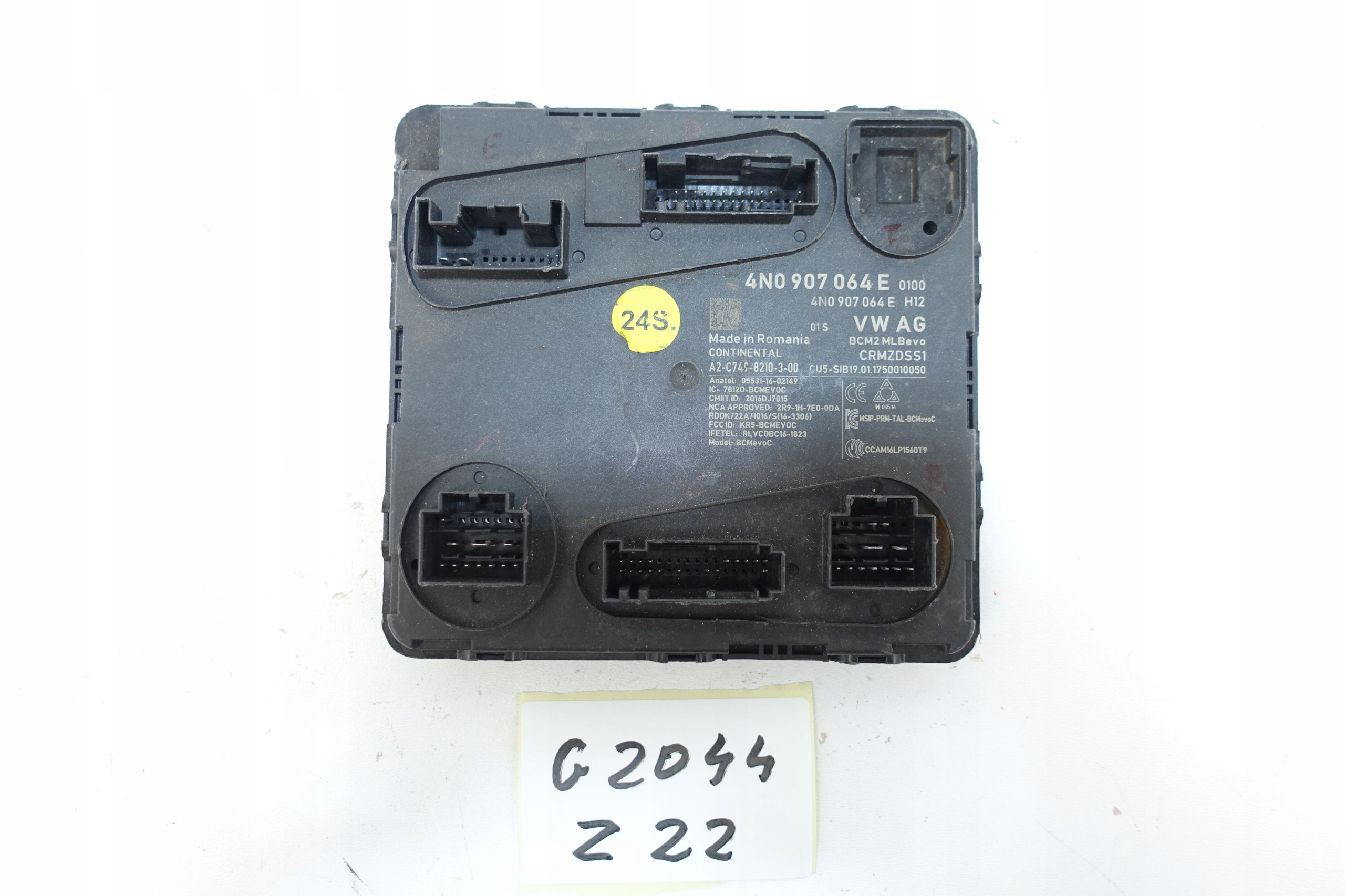 AUDI A8 D5 2017- modul Bedienteil KOMFORTU 4N0907064E