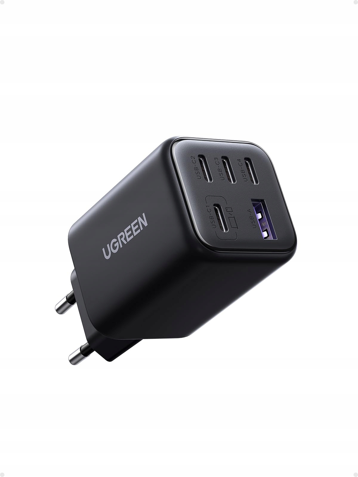 Ładowarka sieciowa Ugreen Zapix Series GaN Fast Charger 4xUSB-C 1xUSB-A 45W