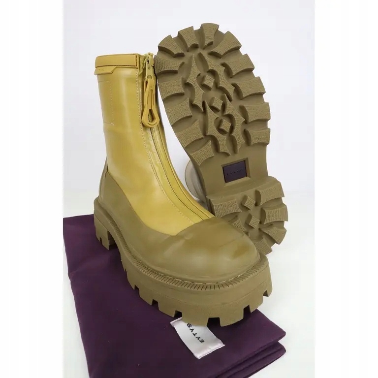 Dámské boty kotníkové boty Eytys Aquari boots platforma 42