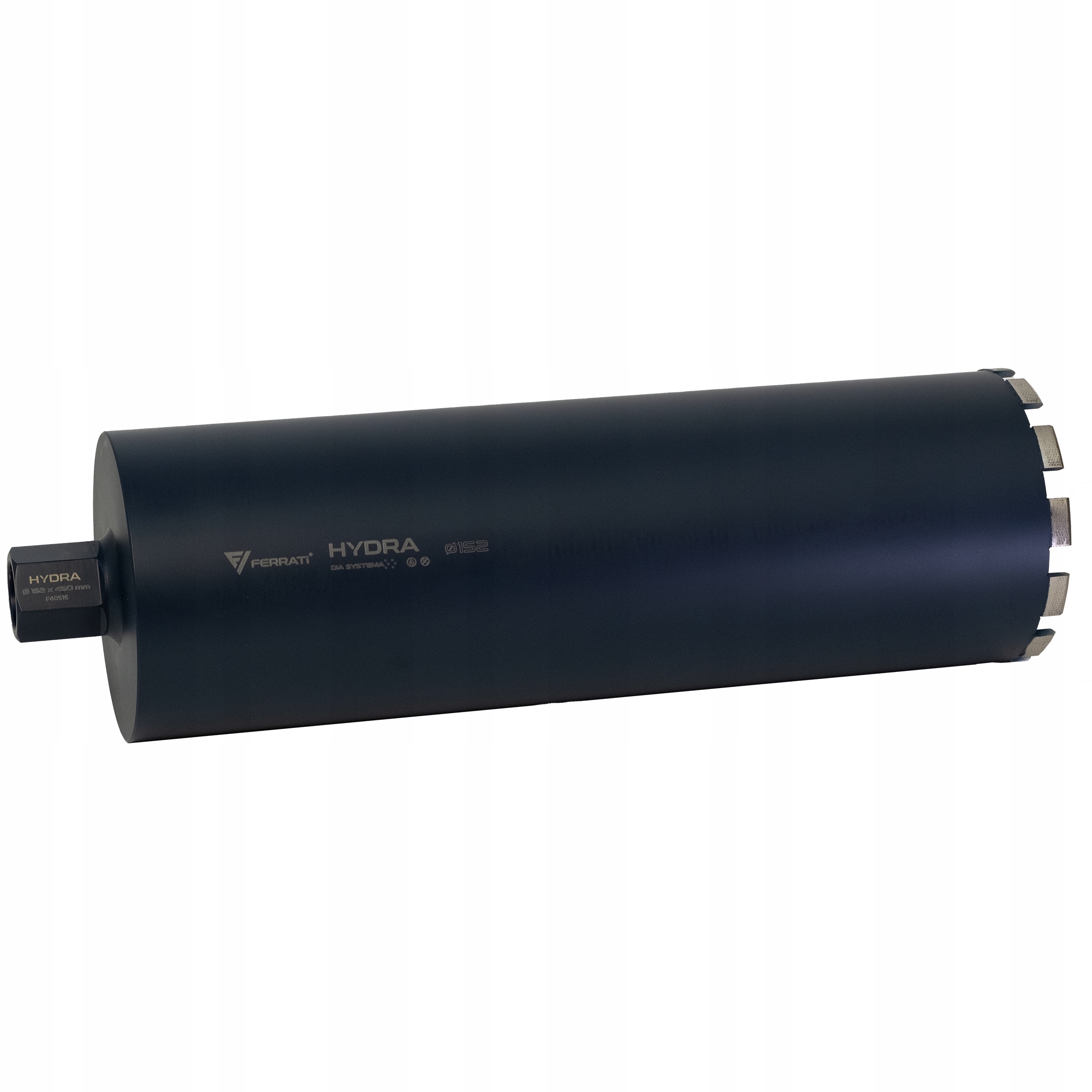 Wiertło koronowe diamentowe 152x450mm do betonu na mokro Hydra FERRATi
