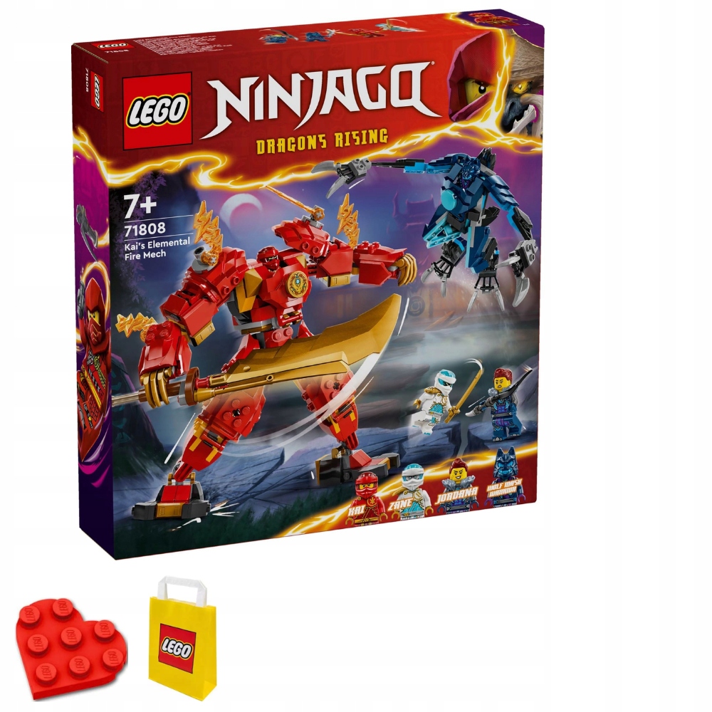 Lego Ninjago Kaiův ohnivý robot živlu 71808